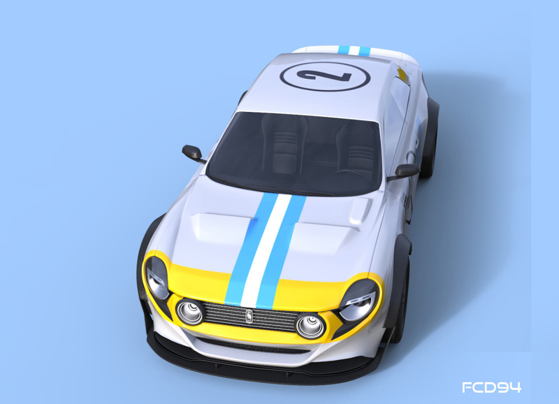 Illustration for article titled I found this car designer on Tumblr